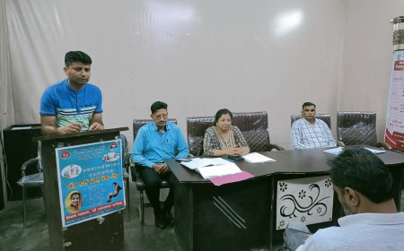 ਸਿਹਤ ਵਿਭਾਗ ਵੱਲੋਂ ਸਿਵਲ ਸਰਜਨ ਦਫਤਰ ਵਿਖੇ ਵੱਖ-ਵੱਖ ਨੈਸ਼ਨਲ ਪ੍ਰੋਗਰਾਮਾਂ ਅਧੀਨ ਕੀਤੀ ਗਈ ਮਹੀਨਾਵਾਰ ਮੀਟਿੰਗ