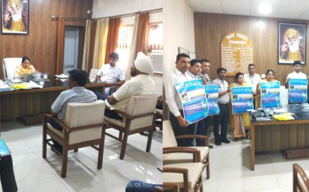 ਸਿਵਲ ਸਰਜਨ ਵੱਲੋਂ ਪ੍ਰਾਈਵੇਟ ਮੈਡੀਕਲ ਲੈਬ ਟੈਕਨੀਸ਼ੀਅਨਾਂ ਨਾਲ ਕੀਤੀ ਗਈ ਮੀਟਿੰਗ