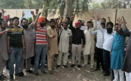 ਪੰਜਾਬ ਰੋਡਵੇਜ਼ ਮੁਲਾਜ਼ਮਾਂ ਨੇ ਮੰਗਾਂ ਨੂੰ ਲੈ ਕੇ ਕੀਤੀ ਗੇਟ ਰੈਲੀ