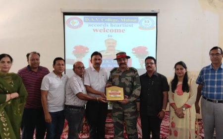 ਡੀ.ਏ.ਵੀ ਕਾਲਜ ਮਲੋਟ ਵਿਖੇ 'Personality Development Workshop' ਦਾ ਆਯੋਜਨ