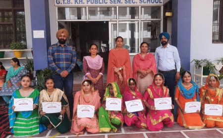 ਜੀ.ਟੀ.ਬੀ ਖਾਲਸਾ. ਪਬਲਿਕ ਸੀਨੀ. ਸੈਕੰ. ਸਕੂਲ ਮਲੋਟ ਵਿਖੇ ਲਗਾਇਆ ਗਿਆ ਸਮਰ ਕੈਂਪ ਸਫ਼ਲਤਾ ਪੂਰਵਕ ਹੋਇਆ ਸੰਪੰਨ