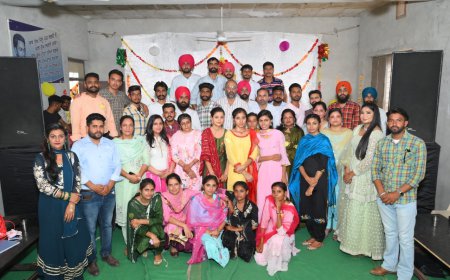 ਸੀ.ਜੀ.ਐੱਮ ਕਾਲਜ ਮੋਹਲਾ ਵਿੱਚ ਵਿਦਾਇਗੀ ਸਮਾਰੋਹ ਦਾ ਕੀਤਾ ਗਿਆ ਆਯੋਜਨ