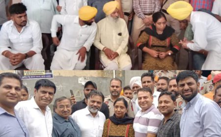 ਆਪ ਵਲੰਟੀਅਰਾਂ ਵੱਲੋਂ ਲੋਕ ਸਭਾ ਹਲਕਾ ਸੰਗਰੂਰ ਦੇ ਪਿੰਡਾਂ ਵਿੱਚ ਕੀਤਾ ਗਿਆ ਚੋਣ ਪ੍ਰਚਾਰ