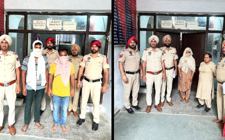 ਥਾਣਾ ਸਿਟੀ ਮਲੋਟ ਪੁਲਿਸ ਵੱਲੋਂ ਵੱਖ-ਵੱਖ ਮਾਮਲਿਆਂ ਤਹਿਤ ਦੋਸ਼ੀਆਂ ਨੂੰ ਕੀਤਾ ਕਾਬੂ