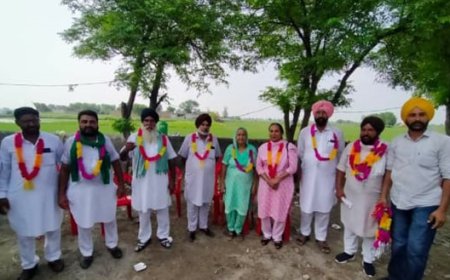 ਦੀ ਸਰਾਵਾਂ ਕੋਆਪਰੇਟਿਵ ਸੋਸਾਇਟੀ ਦੀ ਚੋਣ ਅਮਨ ਅਮਾਨ ਨਾਲ ਹੋਈ ਮੁਕੰਮਲ