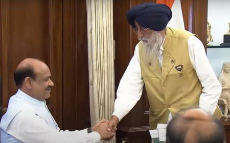 ਸਰਦਾਰ ਸਿਮਰਨਜੀਤ ਸਿੰਘ ਮਾਨ ਨੇ ਮੈਂਬਰ ਪਾਰਲੀਮੈਂਟ ਵਜੋਂ ਚੁੱਕੀ ਸਹੁੰ