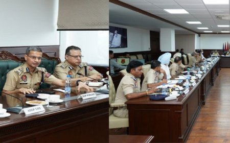 DGP ਪੰਜਾਬ ਨੇ ਪੁਲਿਸ ਕਮਿਸ਼ਨਰਾਂ ਅਤੇ SSP’s ਨਾਲ ਕੀਤੀ ਅਹਿਮ ਮੀਟਿੰਗ