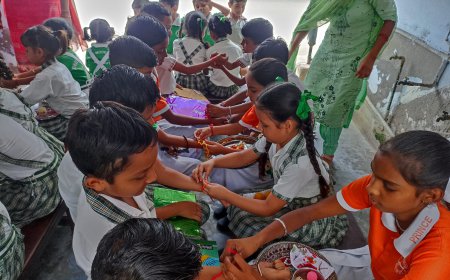 ਪ੍ਰਿੰਸ ਮਾਡਲ ਸਕੂਲ ਮਲੋਟ ਵਿਖੇ ਬੜੀ ਧੂਮਧਾਮ ਨਾਲ ਮਨਾਇਆ ਗਿਆ ਰੱਖੜੀ ਦਾ ਤਿਉਹਾਰ