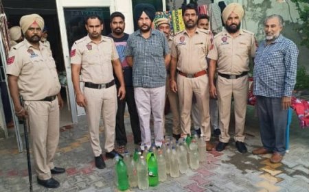 ਥਾਣਾ ਕਬਰਵਾਲਾ ਪੁਲਿਸ ਅਤੇ ਐਕਸਾਈਜ ਵਿਭਾਗ ਮਲੋਟ ਨੇ ਇੱਕ ਵਿਅਕਤੀ ਨੂੰ ਨਜਾਇਜ਼ ਸ਼ਰਾਬ ਸਮੇਤ ਕੀਤਾ ਕਾਬੂ
