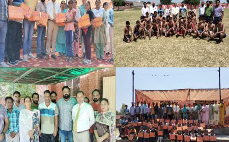 ਮਹਾਰਾਜਾ ਰਣਜੀਤ ਸਿੰਘ ਕਾਲਜ ਮਲੋਟ ਵਿਖੇ "ਖੇਡਾਂ ਵਤਨ ਪੰਜਾਬ ਦੀਆਂ" ਦੇ ਦੂਸਰੇ ਦਿਨ ਦਾ ਸਫ਼ਲ ਆਯੋਜਨ