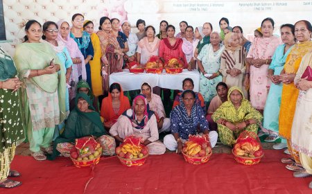 ਲੋੜਵੰਦ ਪਰਿਵਾਰਾਂ ਨੂੰ ਰਾਸ਼ਨ, ਗਰਭਵਤੀ ਔਰਤਾਂ ਨੂੰ ਪੋਸ਼ਟਿਕ ਆਹਾਰ ਅਤੇ ਬਜ਼ੁਰਗ ਮਾਤਾਵਾਂ ਨੂੰ ਵੰਡੀਆਂ ਫਰੂਟ ਕਿੱਟਾਂ