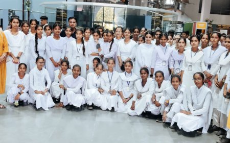 ਸਰਕਾਰੀ ਕੰਨਿਆ ਸੀਨੀਅਰ ਸੈਕੰਡਰੀ ਸਮਾਰਟ ਸਕੂਲ, ਅਬੁੱਲ ਖੁਰਾਣਾ ਦੀਆਂ ਵਿਦਿਆਰਥਣਾਂ ਵੱਲੋਂ ਲਗਾਇਆ ਗਿਆ ਸਾਇੰਸ ਸਿਟੀ ਦਾ ਟੂਰ