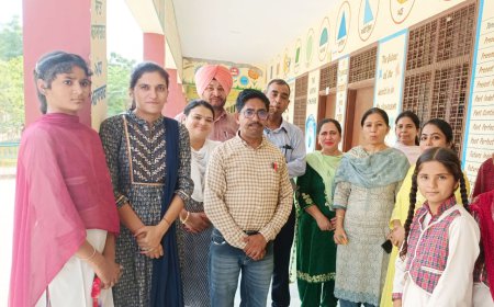 ਸਰਕਾਰੀ ਸੀਨੀਅਰ ਸੈਕੰਡਰੀ ਸਕੂਲ ਪਿੰਡ ਮਲੋਟ ਵਿਖੇ ਲਗਾਇਆ ਗਿਆ ਇੰਗਲਿਸ਼ ਅਤੇ ਸਮਾਜਿਕ ਸਿੱਖਿਆ ਮੇਲਾ