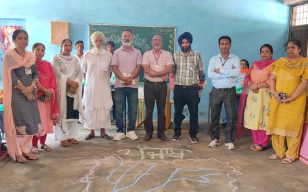 ਸਰਕਾਰੀ ਸੀਨੀਅਰ ਸੈਕੰਡਰੀ ਸਕੂਲ ਡੱਬਵਾਲੀ ਢਾਬ ਵਿਖੇ ਸਮਾਜਿਕ ਵਿਗਿਆਨ ਅਤੇ ਅੰਗਰੇਜੀ ਵਿਸ਼ਿਆ ਦਾ ਮੇਲਾ ਲਗਾਇਆ