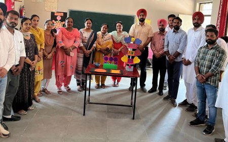 ਸਰਕਾਰੀ ਹਾਈ ਸਕੂਲ ਦਿਉਣ ਖੇੜਾ ਵਿੱਚ ਕਰਵਾਇਆ ਗਿਆ ਅੰਗਰੇਜੀ ਅਤੇ ਸਮਾਜਿਕ ਵਿਗਿਆਨ ਮੇਲਾ