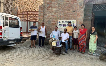 ਜ਼ਿਲ੍ਹੇ ਵਿੱਚ ਵੱਖ-ਵੱਖ ਥਾਵਾਂ ‘ਤੇ ਲਗਾਏ ਗਏ ਦੁੱਧ ਖਪਤਕਾਰ ਜਾਗਰੂਕਤਾ ਕੈਂਪ