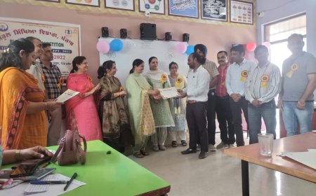 ਸਰਕਾਰੀ ਸੀਨੀਅਰ ਸੈਕੰਡਰੀ ਸਮਾਰਟ ਸਕੂਲ ਪਿੰਡ ਮਲੋਟ ਵਿਖੇ ਲਗਾਇਆ ਗਿਆ ਬਲਾਕ ਪੱਧਰ ਦਾ ਟੀਚਰ ਫੈਸਟ