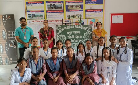 ਸਰਕਾਰੀ ਕੰਨਿਆ ਸੀਨੀਅਰ ਸੈਕੰਡਰੀ ਸਮਾਰਟ ਸਕੂਲ ਅਬੁੱਲ ਖੁਰਾਣਾ ਵਿਖੇ ਮਨਾਇਆ ਗਿਆ ‘ਹਿੰਦੀ ਦਿਵਸ’