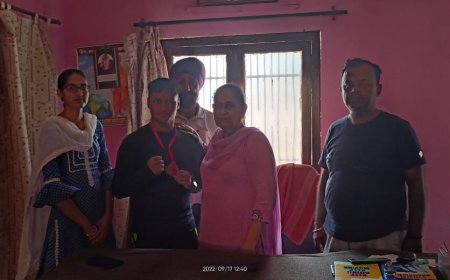 ਕਲਗੀਧਰ ਸੀਨੀ. ਸੈਕੰ. ਸਕੂਲ ਮਲੋਟ ਦੇ ਵਿਦਿਆਰਥੀ ਨੇ ਜ਼ਿਲ੍ਹਾ ਪੱਧਰੀ ਖੇਡ ਮੁਕਾਬਲੇ ਵਿੱਚ ਜਿੱਤਿਆ ਗੋਲਡ ਮੈਡਲ