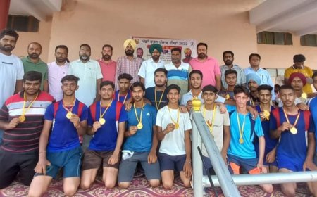 ਐੱਸ.ਡੀ ਸਕੂਲ ਰੱਥੜੀਆਂ ਦੇ ਖਿਡਾਰੀਆਂ ਨੇ ਜ਼ਿਲ੍ਹਾ ਪੱਧਰ 'ਖੇਡਾਂ ਵਤਨ ਪੰਜਾਬ ਦੀਆਂ' ਵਿੱਚ ਇੱਕ ਵਾਰ ਫਿਰ ਮਾਰੀਆਂ ਮੱਲਾਂ