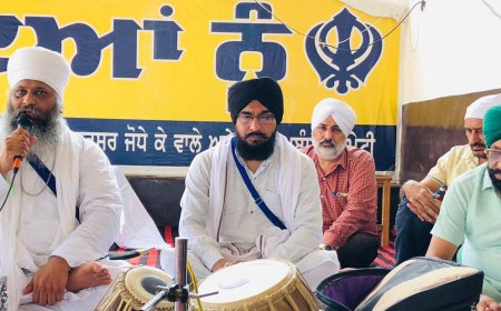 ਗੁਰਦੁਆਰਾ ਚਰਨ ਕਮਲ ਭੋਰਾ ਸਾਹਿਬ ਵਿਖੇ ਬਾਬਾ ਫਰੀਦ ਜੀ ਦਾ ਆਗਮਨ ਪੁਰਬ ਮਨਾਇਆ