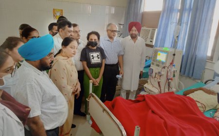 ਵਿਧਾਇਕ ਸ. ਜਗਦੀਪ ਸਿੰਘ ਕਾਕਾ ਬਰਾੜ ਨੇ ਸਿਵਲ ਹਸਪਤਾਲ ਵਿੱਚ ਭੰਡਾਰੀ ਪਰਿਵਾਰ ਵੱਲੋਂ ਭੇਂਟ ਕੀਤੀ ਨਵੀਂ ਡਾਇਲਾਸਿਸ ਮਸ਼ੀਨ ਦਾ ਕੀਤਾ ਉਦਘਾਟਨ