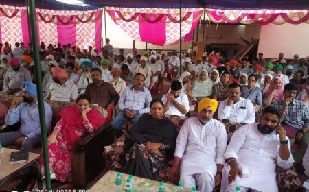 ਕੈਬਨਿਟ ਮੰਤਰੀ ਡਾ. ਬਲਜੀਤ ਕੌਰ ਨੇ ਵਿਧਾਨ ਸਭਾ ਮਲੋਟ ਦੇ ਪਿੰਡ ਬਲਮਗੜ੍ਹ ਅਤੇ ਮੰਡੀ ਲੱਖੇਵਾਲੀ ਦਾ ਕੀਤਾ ਦੌਰਾ