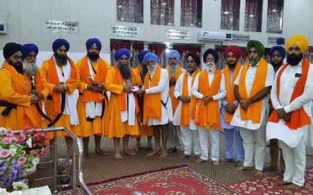 ਸ਼੍ਰੀ ਗੁਰੂ ਰਾਮਦਾਸ ਜੀ ਦੇ ਅਵਤਾਰ ਪੁਰਬ ਨੂੰ ਸਮਰਪਿਤ ਗੁਰਦੁਆਰਾ ਭਾਈ ਜਗਤਾ ਜੀ ਸਾਹਿਬ ਵਿਖੇ ਕਰਵਾਇਆ ਅੰਮ੍ਰਿਤ ਸੰਚਾਰ