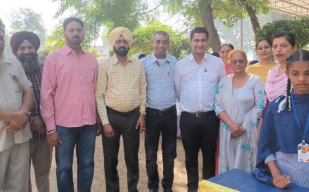 ਸਰਕਾਰੀ ਸੀਨੀ. ਸੈਕੰ. ਸਕੂਲ ਬੁਰਜ ਸਿੱਧਵਾਂ ਵਿਖੇ ਲਗਾਇਆ ਗਿਆ 'ਸਾਇੰਸ ਕਿਰਿਆ ਮੇਲਾ'