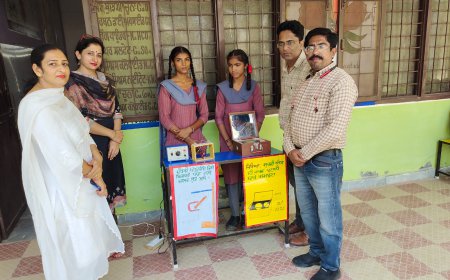 ਸਰਕਾਰੀ ਹਾਈ ਸਕੂਲ ਪਿੰਡ ਮਿੱਡਾ ਵਿਖੇ ਲਗਾਇਆ ਗਿਆ ਸਾਇੰਸ ਮੇਲਾ