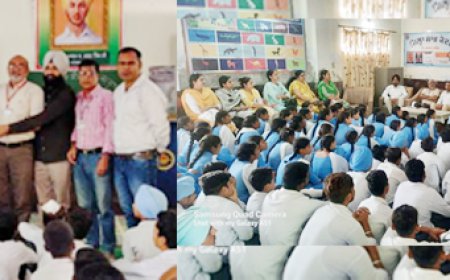 ਜਿਲ੍ਹਾ ਸਾਂਝ ਕੇਂਦਰ ਵੱਲੋਂ ਡੱਬਵਾਲੀ ਢਾਬ ਵਿਖੇ ਸਕੂਲ ਦੇ ਬੱਚਿਆਂ ਨੂੰ ਸਾਂਝ ਸੇਵਾਵਾਂ ਅਤੇ ਸਾਈਬਰ ਕਰਾਇਮ ਬਾਰੇ ਕੀਤਾ ਜਾਗਰੂਕ