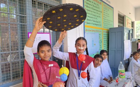 ਸਰਕਾਰੀ ਕੰਨਿਆ ਸੀਨੀਅਰ ਸੈਕੰਡਰੀ ਸਕੂਲ ਮਲੋਟ ਵਿਖੇ ਲਗਾਇਆ ਗਿਆ 'ਸਾਇੰਸ ਮੇਲਾ'