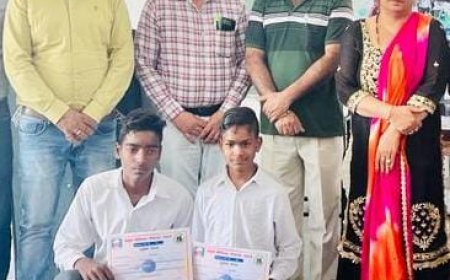 ਪਿੰਡ ਸ਼ੇਖੂ ਦੇ ਸਰਕਾਰੀ ਮਿਡਲ ਸਕੂਲ ਦੇ ਵਿਦਿਆਰਥੀਆਂ ਨੇ 'ਸਾਇੰਸ ਮੇਲੇ' ਦੌਰਾਨ ਕੀਤਾ ਸ਼ਾਨਦਾਰ ਪ੍ਰਦਰਸ਼ਨ