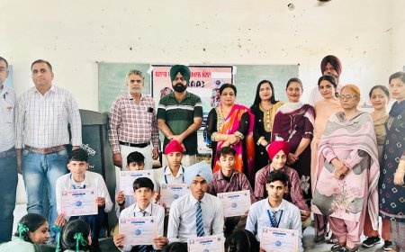 ਸਰਕਾਰੀ ਸੀਨੀ. ਸੈਕੰ. ਸਮਾਰਟ ਸਕੂਲ ਪਿੰਡ ਮਲੋਟ ਦੇ ਵਿਦਿਆਰਥੀਆਂ ਨੇ ਬਲਾਕ ਪੱਧਰੀ ਵਿਗਿਆਨ ਮੇਲੇ 'ਚ ਕੀਤਾ ਪਹਿਲਾ ਸਥਾਨ ਹਾਸਿਲ