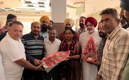 ਫੋਟੋਗ੍ਰਾਫਰ ਐਸੋਸੀਏਸ਼ਨ ਮਲੋਟ ਦੀ ਕੈਬਨਿਟ ਮੰਤਰੀ ਡਾ. ਬਲਜੀਤ ਕੌਰ ਨਾਲ ਹੋਈ ਮੀਟਿੰਗ