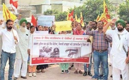 ਸ਼੍ਰੀ ਮੁਕਤਸਰ ਸ਼ਹਿਰ 'ਚ ਵੱਖ-ਵੱਖ ਜੱਥੇਬੰਦੀਆਂ ਨੇ ਕੱਢਿਆ ਰੋਸ ਮਾਰਚ
