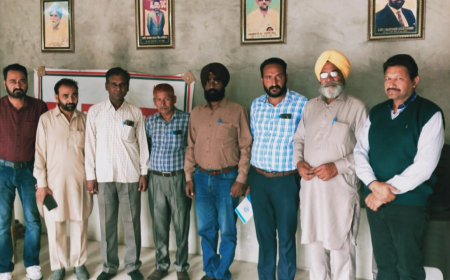 ਪੰਜਾਬ ਸੁਬਾਰਡੀਨੇਟ ਸਰਵਸਿਸ ਫੈਡਰੇਸ਼ਨ ਵੱਲੋਂ ਜ਼ਿਲ੍ਹਾ ਅਹੁਦੇਦਾਰਾਂ ਵਿੱਚ ਕੀਤੇ ਨਵੇਂ ਮੈਂਬਰ ਸ਼ਾਮਿਲ