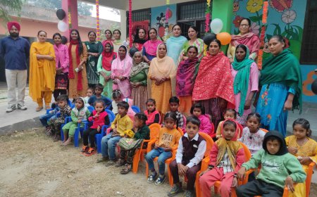 ਆਂਗਣਵਾੜੀ ਸੈਂਟਰ ਅਸਪਾਲ ਵਿਖੇ ਬਾਲ ਦਿਵਸ ਮੌਕੇ ਬਾਲ ਵਿਕਾਸ ਮੇਲੇ ਦੀ ਕੀਤੀ ਗਈ ਸ਼ੁਰੂਆਤ