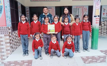 ਸਰਕਾਰੀ ਪ੍ਰਾਇਮਰੀ ਸਕੂਲ ਕੰਗਨ ਖੇੜਾ ਵਿਖੇ ਬਾਲ ਦਿਵਸ ਦੇ ਸੰਦਰਭ ਵਿੱਚ ਦਾਖਲਾ ਰੈਲੀ ਅਤੇ ਰੰਗਾਰੰਗ ਪ੍ਰੋਗਰਾਮ ਦਾ ਆਯੋਜਨ