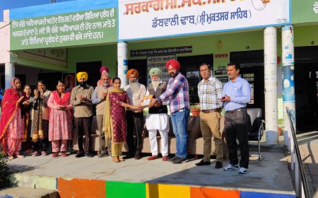 ਸ.ਸੀ.ਸੈਕੰ. ਸਕੂਲ ਡੱਬਵਾਲੀ ਢਾਬ ਵਿਖੇ ਸ. ਅਮਨਦੀਪ ਸਿੰਘ ਦੀ ਯਾਦ ਵਿੱਚ ਵਿਦਿਆਰਥੀਆਂ ਦੀ ਕੀਤੀ ਹੌਂਸਲਾ ਅਫਜਾਈ