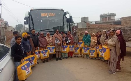 ਮੁੱਖ ਮੰਤਰੀ ਤੀਰਥ ਯਾਤਰਾ ਤਹਿਤ ਵਿਧਾਨ ਸਭਾ ਹਲਕਾ ਲੰਬੀ ਦੇ ਪਿੰਡ ਕੰਗਣਖੇੜਾ ਤੋਂ ਸ਼੍ਰੀ ਅੰਮ੍ਰਿਤਸਰ ਸਾਹਿਬ ਦੇ ਦਰਸ਼ਨ ਦੀਦਾਰ ਲਈ ਬੱਸ ਨੂੰ ਕੀਤਾ ਰਵਾਨਾ