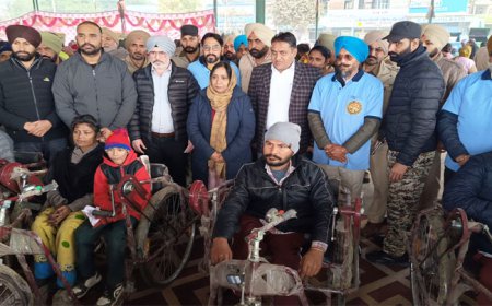 ਸਰਕਾਰੀ ਨੌਕਰੀਆਂ ਵਿੱਚ ਪੰਜਾਬ ਸਰਕਾਰ ਦਿਵਿਆਂਗਜਨਾਂ ਦਾ ਬੈਕਲਾਗ ਬਹੁਤ ਜਲਦ ਕਰੇਗੀ ਪੂਰਾ- ਕੈਬਨਿਟ ਮੰਤਰੀ ਡਾ. ਬਲਜੀਤ ਕੌਰ