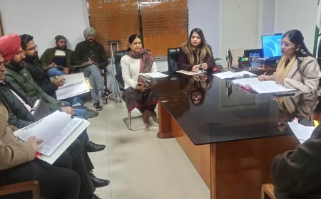 ਮਾਘੀ ਮੇਲੇ ਸੰਬੰਧੀ ਡਿਪਟੀ ਕਮਿਸ਼ਨਰ ਸ੍ਰੀ ਮੁਕਤਸਰ ਸਾਹਿਬ ਨੇ ਵੱਖ-ਵੱਖ ਵਿਭਾਗਾਂ ਦੇ ਅਧਿਕਾਰੀਆਂ ਨਾਲ ਕੀਤੀ ਰਿਵਿਊ ਮੀਟਿੰਗ