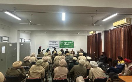 ਜਿਲ੍ਹਾ ਕਾਨੂੰਨੀ ਸੇਵਾਵਾਂ ਅਥਾਰਟੀ ਵੱਲੋਂ POCSO ACT 2012 ਸੰਬੰਧੀ ਪੁਲਿਸ ਅਫ਼ਸਰਾਂ ਨਾਲ ਲਗਾਇਆ ਜਾਗਰੂਕਤਾ ਸੈਮੀਨਾਰ