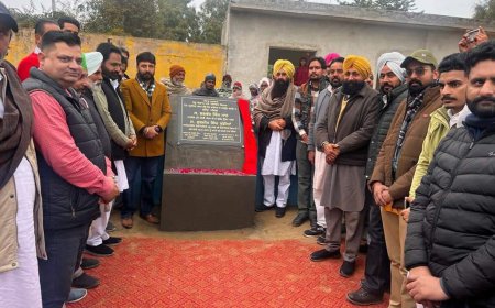 ਪਿੰਡਾਂ ਦੇ ਵਿਕਾਸ ਨੂੰ ਪੰਜਾਬ ਸਰਕਾਰ ਦੇ ਰਹੀ ਹੈ ਵਿਸ਼ੇਸ਼ ਤਰਜੀਹ- ਖੇਤੀਬਾੜੀ ਮੰਤਰੀ ਸ੍ਰ. ਗੁਰਮੀਤ ਸਿੰਘ ਖੁੱਡੀਆਂ