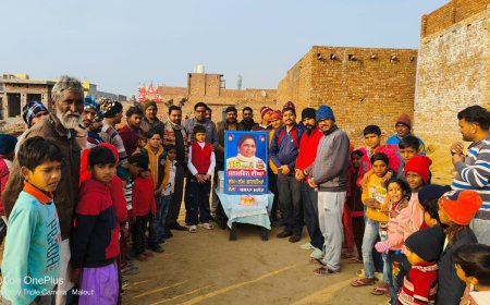 ਬਸਪਾ ਸੁਪਰੀਮੋ ਮਾਇਆਵਤੀ ਦਾ ਮਨਾਇਆ ਗਿਆ 68ਵਾਂ ਜਨਮ ਦਿਨ