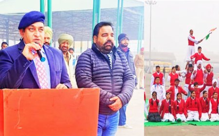 ਐੱਸ.ਡੀ.ਐੱਮ ਮਲੋਟ ਨੇ ਗਣਤੰਤਰ ਦਿਵਸ ਮੌਕੇ ਕੀਤੀ ਜਾਣ ਵਾਲੀ ਫਾਈਨਲ ਰਿਹਰਸਲ ਦਾ ਲਿਆ ਜਾਇਜ਼ਾ