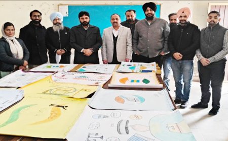 ਸਰਕਾਰੀ ਸੀਨੀਅਰ ਸਕੈਡੰਰੀ ਸਕੂਲ, ਚੰਨੂ ਵਿਖੇ ਮਨਾਇਆ ਗਿਆ 14ਵਾਂ ਰਾਸ਼ਟਰੀ ਵੋਟਰ ਦਿਵਸ ਸਮਾਰੋਹ