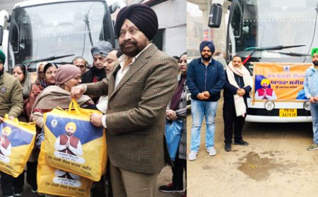 ‘ਮੁੱਖ ਮੰਤਰੀ ਤੀਰਥ ਯਾਤਰਾ’ ਤਹਿਤ ਹਲਕਾ ਵਿਧਾਇਕ ਨੇ ਸ਼੍ਰੀ ਮੁਕਤਸਰ ਸਾਹਿਬ ਤੋਂ ਸਾਲਾਸਰ ਧਾਮ ਲਈ ਬੱਸ ਨੂੰ ਕੀਤਾ ਰਵਾਨਾ