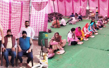 ਬੱਸ ਸਟੈਂਡ ਦੇ ਟਰਾਂਸਪੋਟਰ ਅਤੇ ਪੀ.ਆਰ.ਟੀ.ਸੀ ਦੇ ਮੁਲਾਜ਼ਮਾਂ ਵੱਲੋਂ ਕਰਵਾਇਆ ਗਿਆ ਸ਼੍ਰੀ ਸੁਖਮਨੀ ਸਾਹਿਬ ਦਾ ਪਾਠ